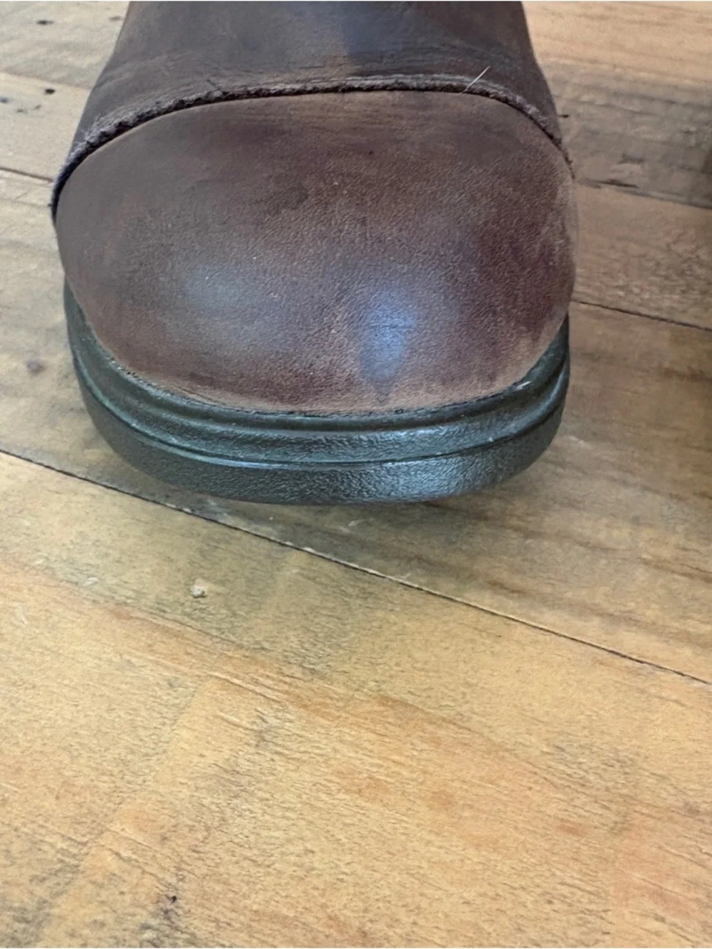 Sorel Major Tall Riding Boots Womens Size 10 Brown Leather Wedge Back Buckle